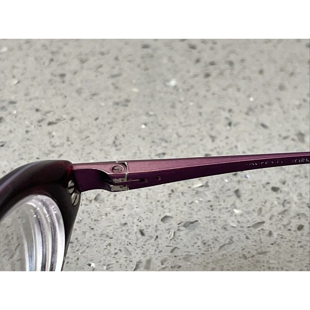 Originale JONES NEW YORK J208 Eyeglasses Frames ONLY PLUM 48-16-135